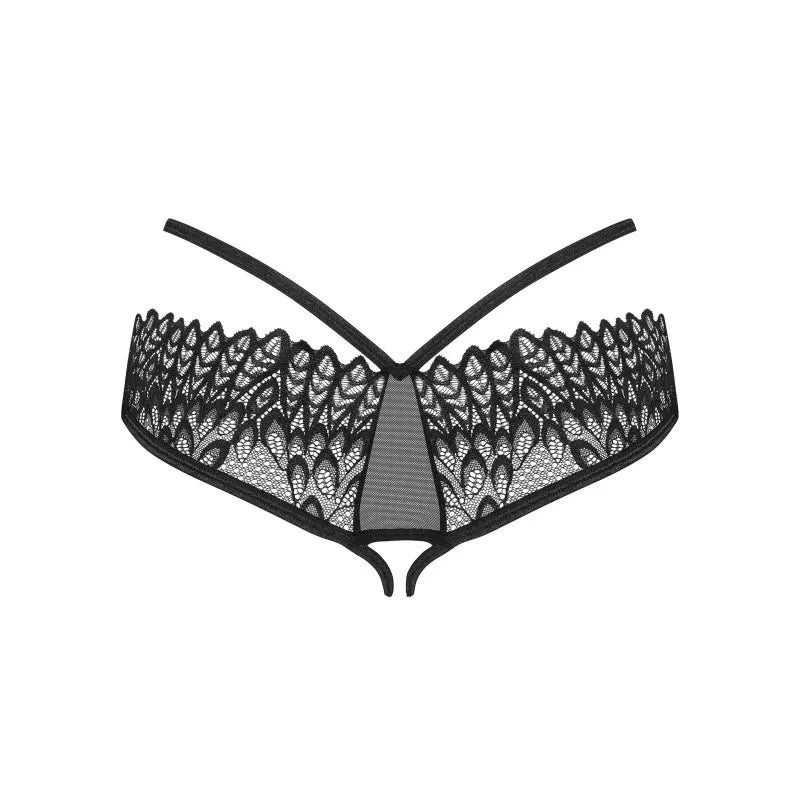 Donarella culotte ouverte - Noire NP