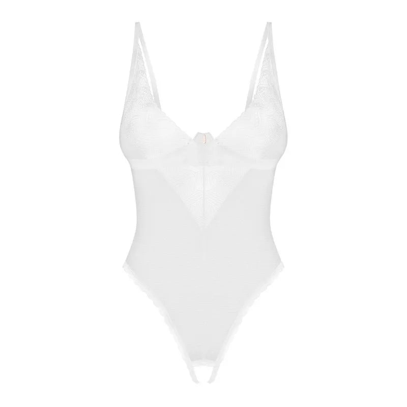 Alissium body ouvert - Blanc