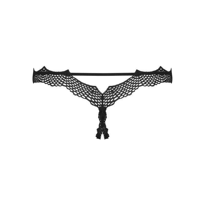 Bravelle String ouvert - Noir