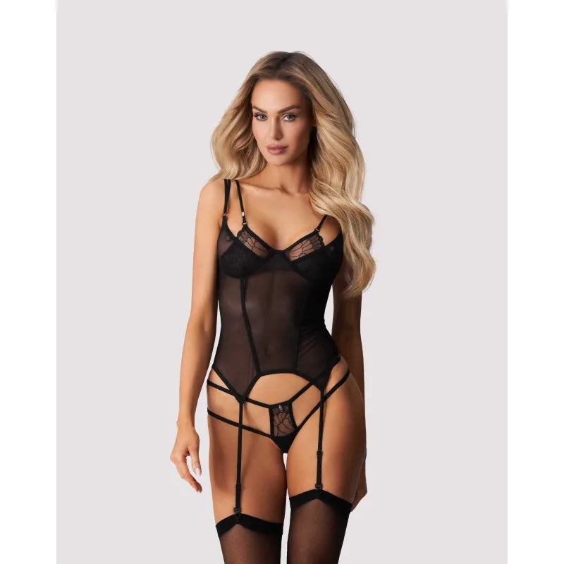 Arrowel corset - Noir