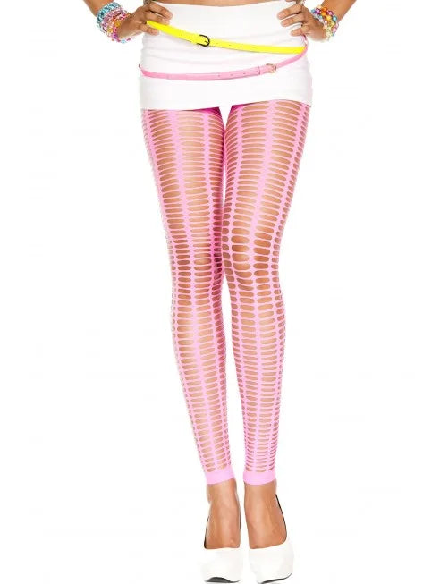 Leggings avec découpes formes ovales