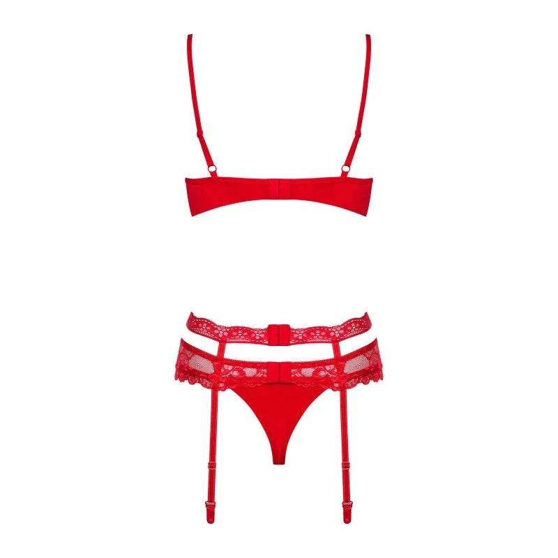 Heartina Ensemble 3 pcs - Rouge
