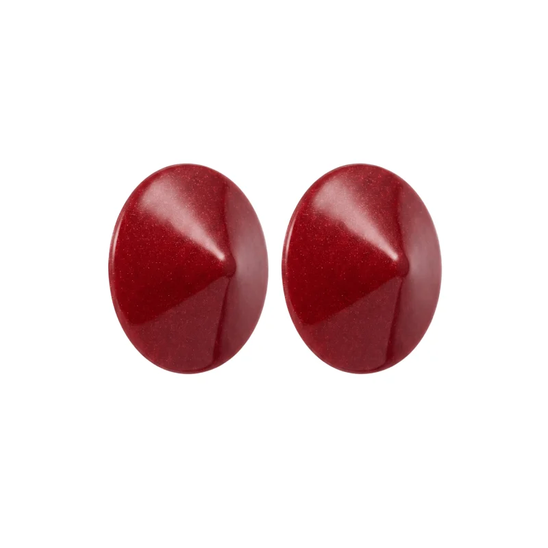 Nipple Métal rouge Cache tétons cône