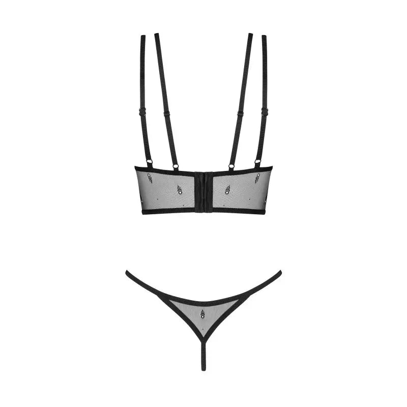 Anniverse special top et string - Noir