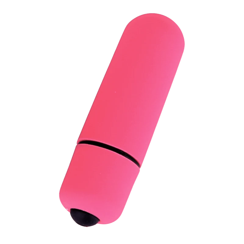Mini Vibromasseur Bullet Rose + 1 dosette lubrifiant — Pocket Pleasure