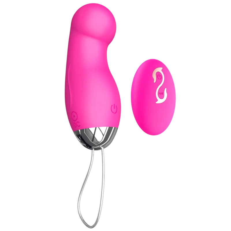 Œuf Vibrant Télécommandé 10 Modes Rose + 1 dosette de lubrifiant — Pocket Pleasure