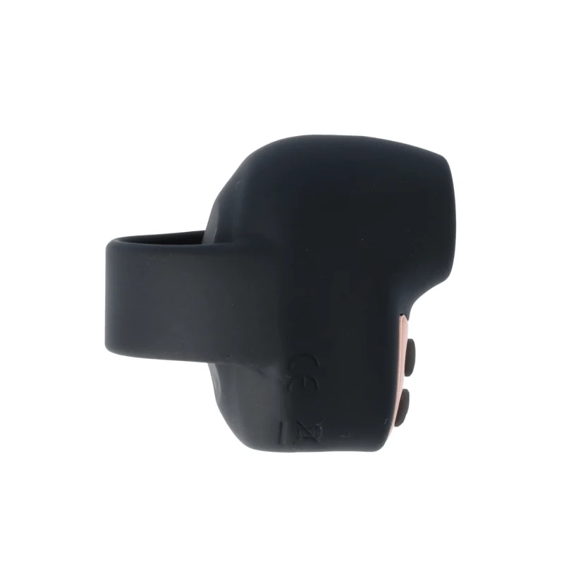 Mini stimulateur clitoridien noir pour doigt rechargeable – LANGLOYS