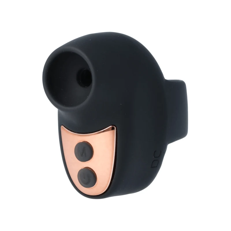Mini stimulateur clitoridien noir pour doigt rechargeable – LANGLOYS