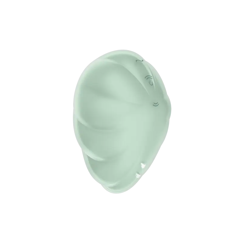 Stimulateur clitoridien par onde de pression sans contact et par vibration USB Vert Menthe, Cloud Dancer