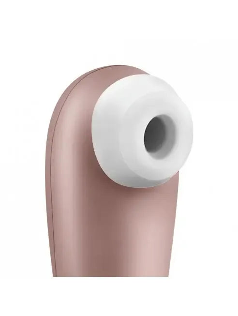 Stimulateur clitoridien rose en silicone Satisfyer, étanche, ergonomique.