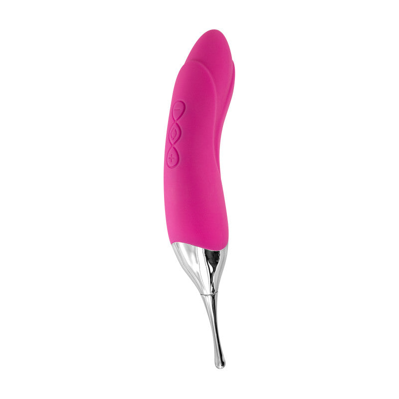 Accuracy, vibromasseur et stimulateur de clitoris 2 en 1 rose