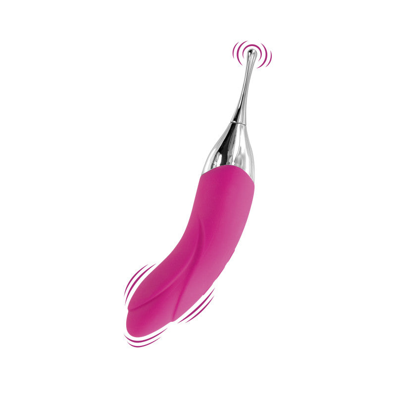 Accuracy, vibromasseur et stimulateur de clitoris 2 en 1 rose
