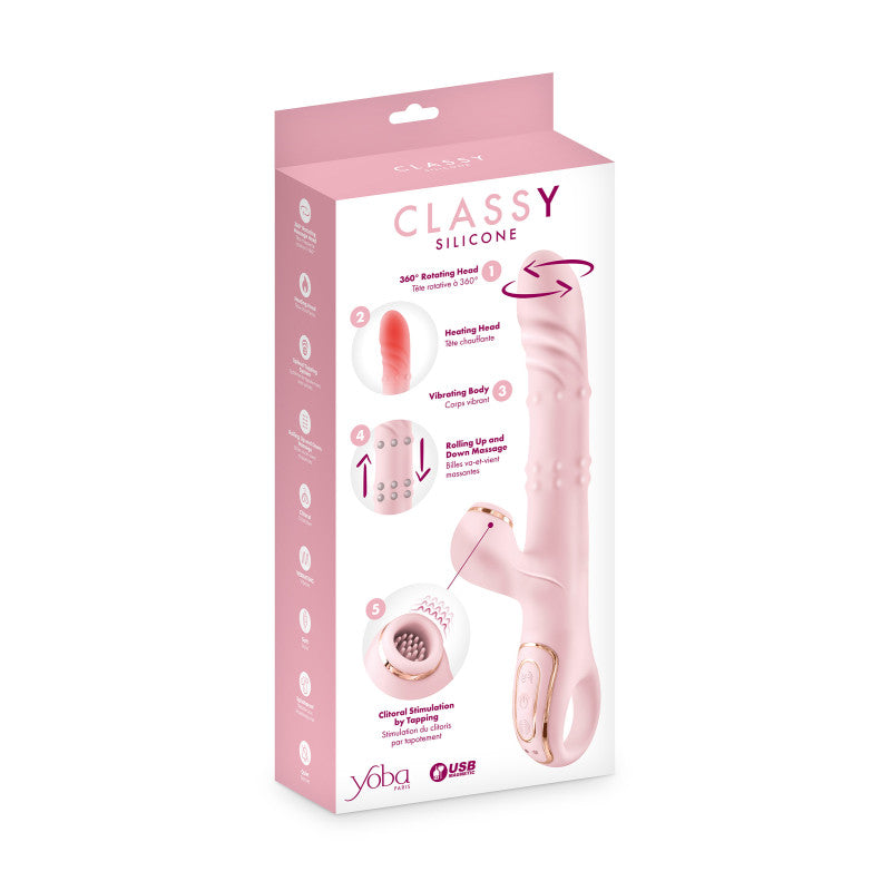 Classy, vibromasseur rabbit 5-en-1
