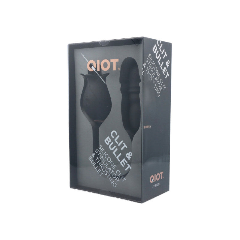 Clit & Bullet, stimulateur clitoridien et vibromasseur va-et-vient