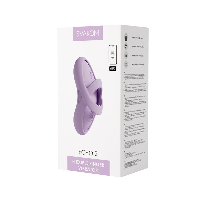 Doigt vibrant connecté et chauffant Echo 2