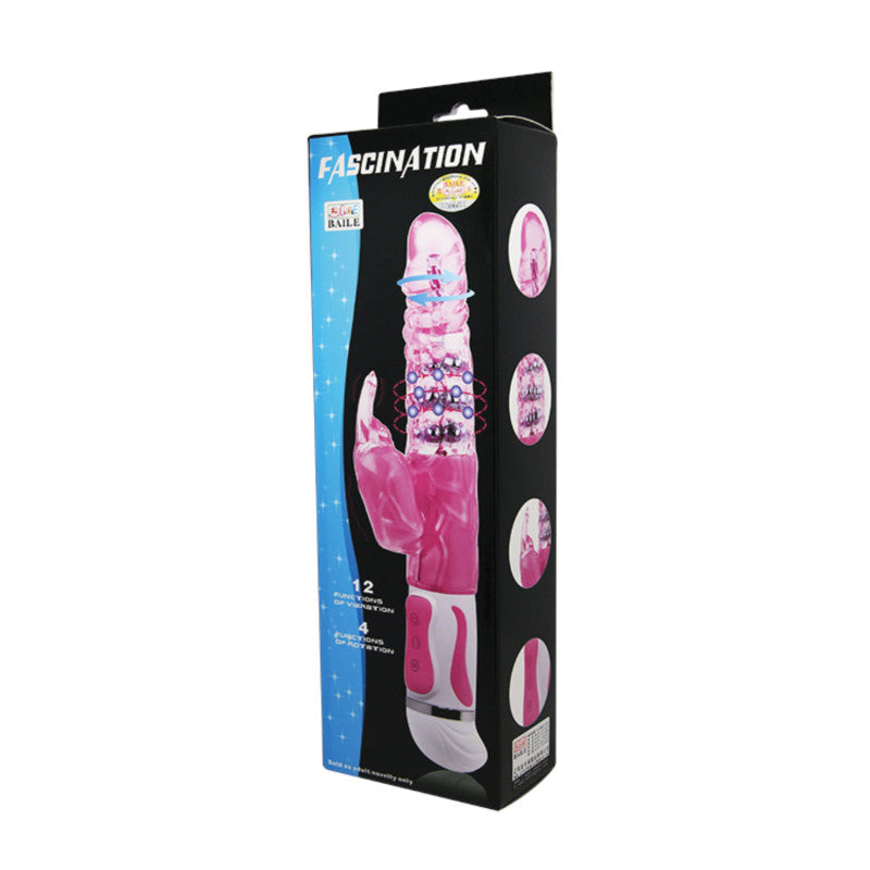 Fascination, vibromasseur rabbit avec fonction rotation