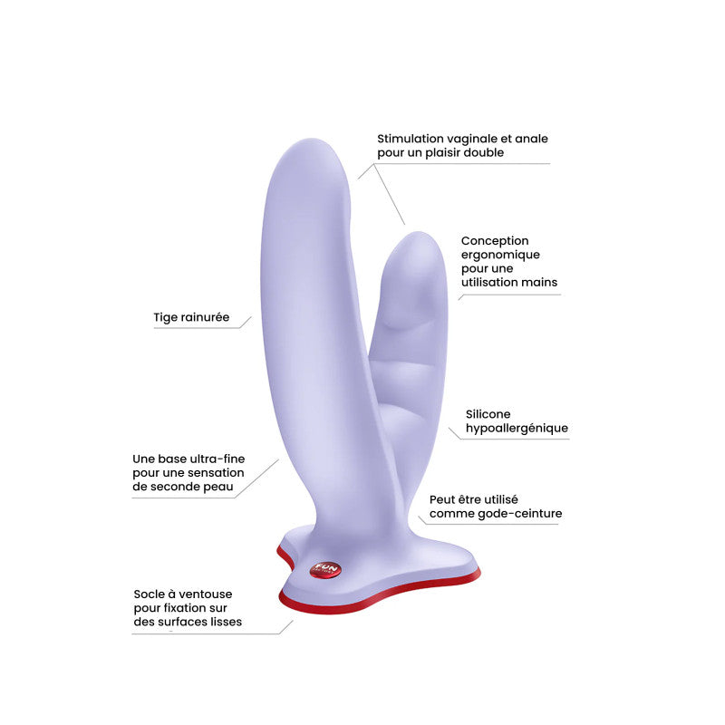 Fun Factory Ryde - Dildo double pénétration