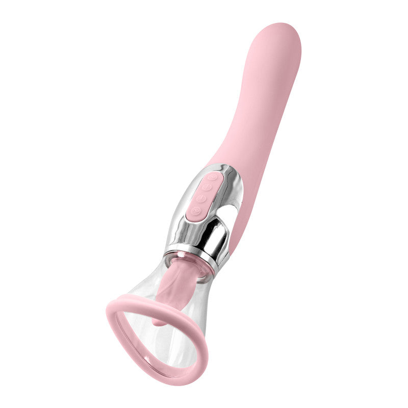 Harmony 4 in 1 rose, stimulateur clitoris et vibromasseur