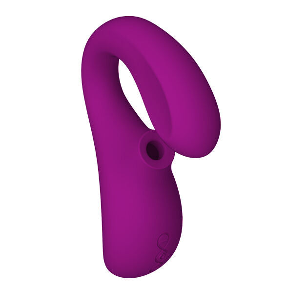 Lelo - Enigma Double Aspiration Stimulation Masseur Rose Profonde