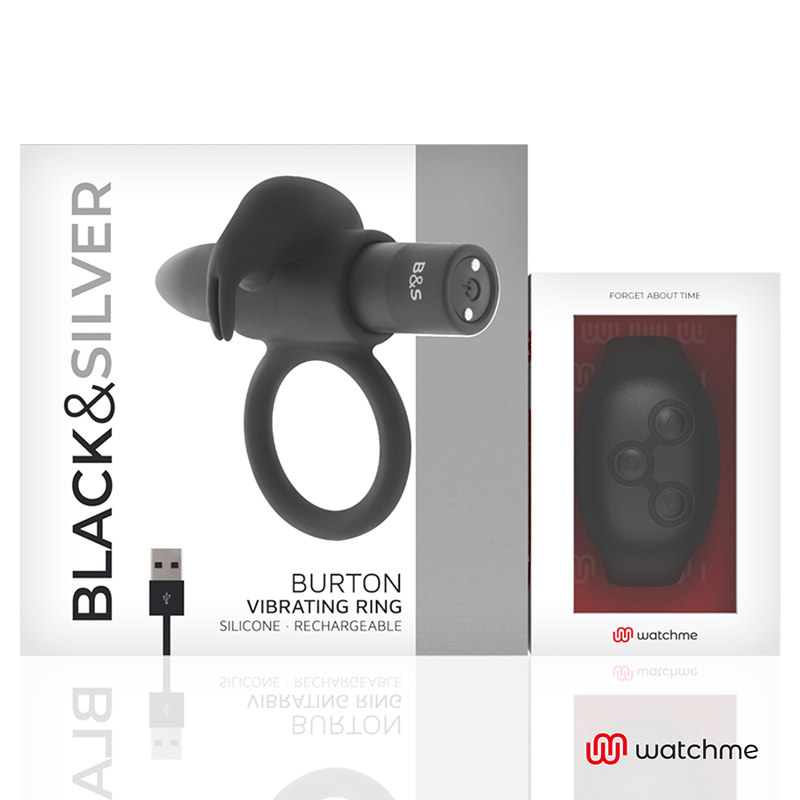 Black&silver - Burton Télécommande Cockring Watchme