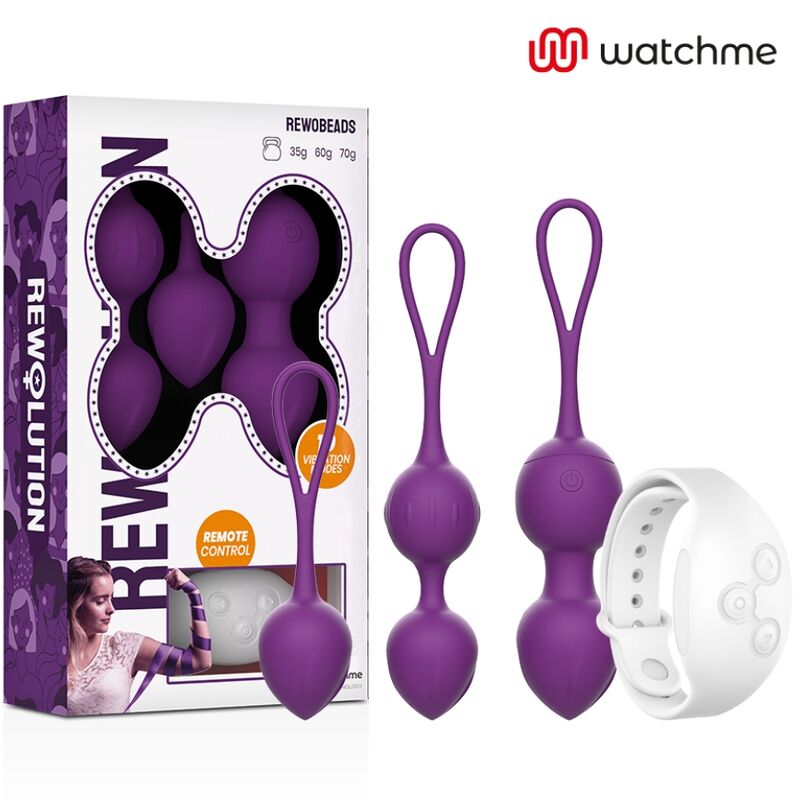 Rewolution - Rewobeads Balles Vibrantes Télécommande avec Technologie Watchme