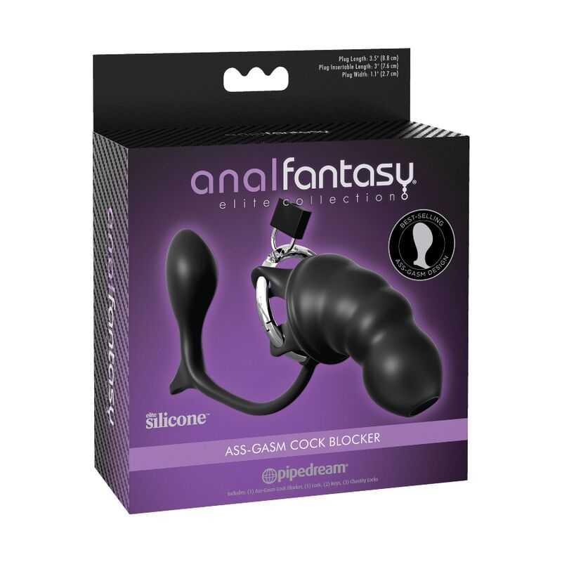 Anal Fantasy Elite Collection - Bloqueur de Bite Ass-gasm