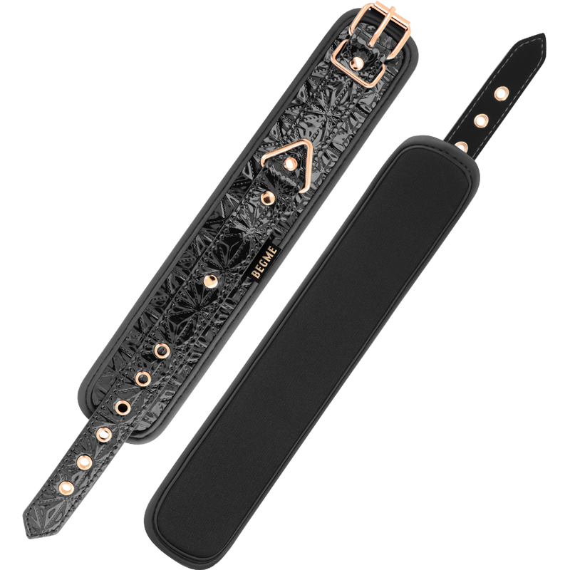 Begme - Black Edition Premium Menottes pour Chevilles