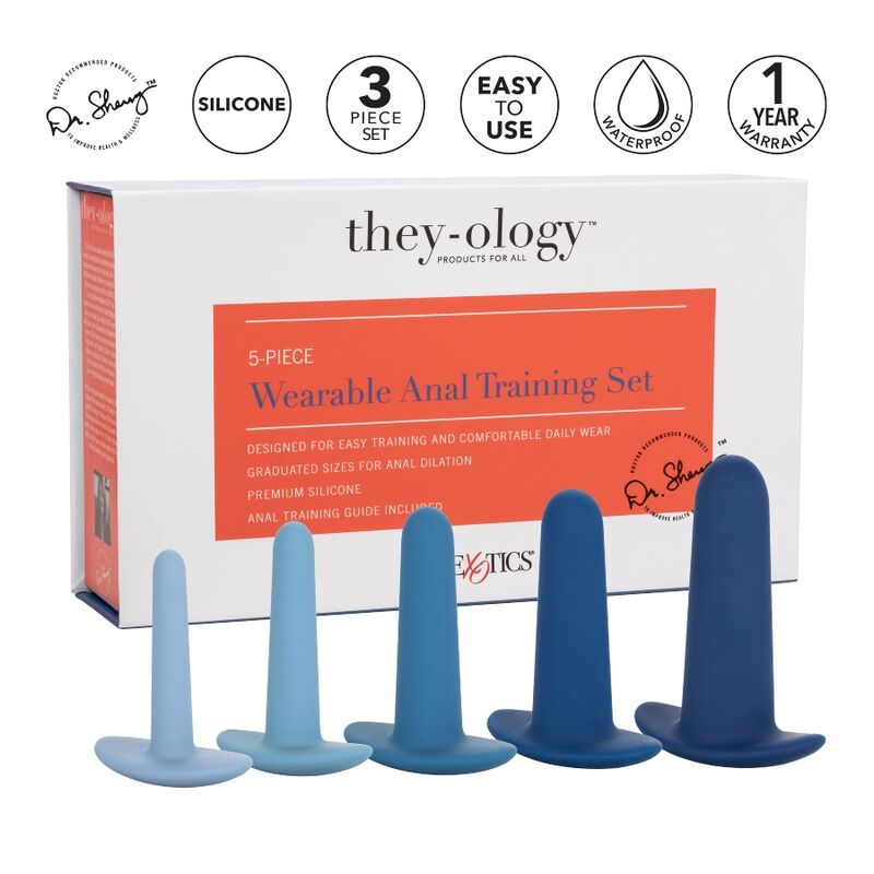 Calexotics - Ensemble Dentraînement Anal Portable 5 Pièces