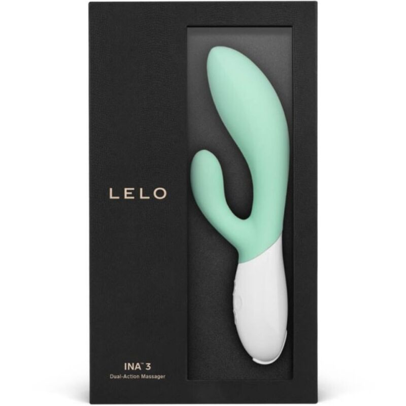 Lelo - Ina 3 Vibrateur Vert Lapin Luxe aux Algues