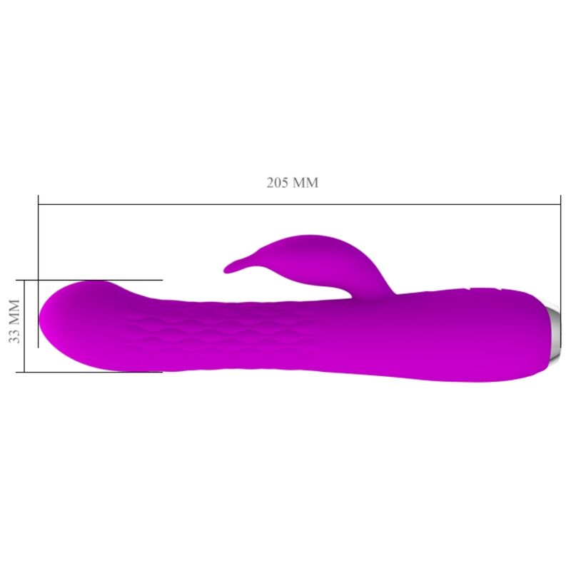 Pretty Love - Vibrateur Molly avec Rotation Rechargeable