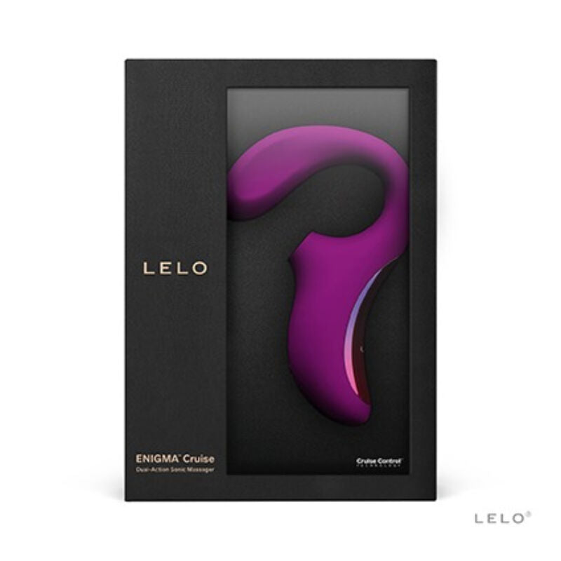 Lelo - Enigma Cruise Masseur Sonique Double Stimulation Deep Rose
