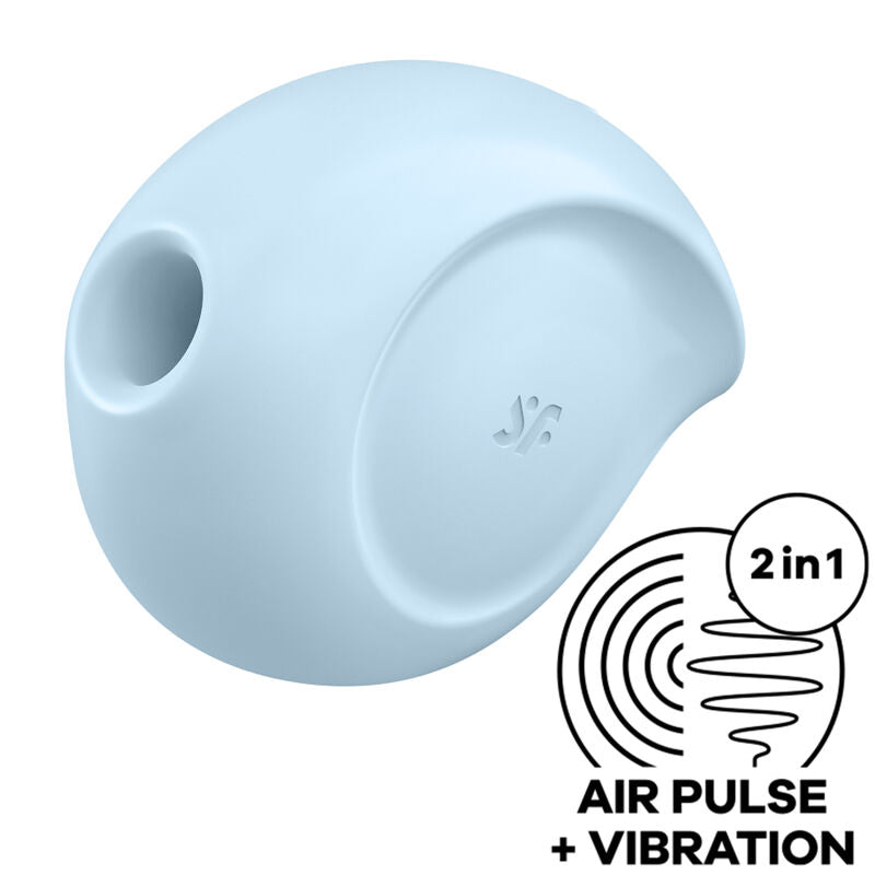 Satisfyer - Stimulateur et Vibrateur D'Impulsions D'Air Sugar Rush Bleu