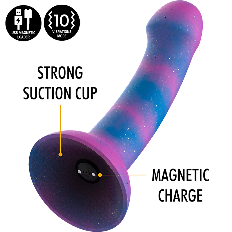 Mythology - Dion Galactic Dildo M - Vibrateur Watchme Technologie sans Fil Compatible