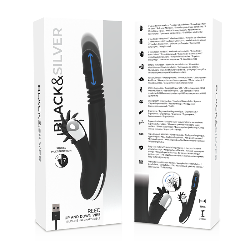 Black&silver - Bunny Reed Up & Down Vibe