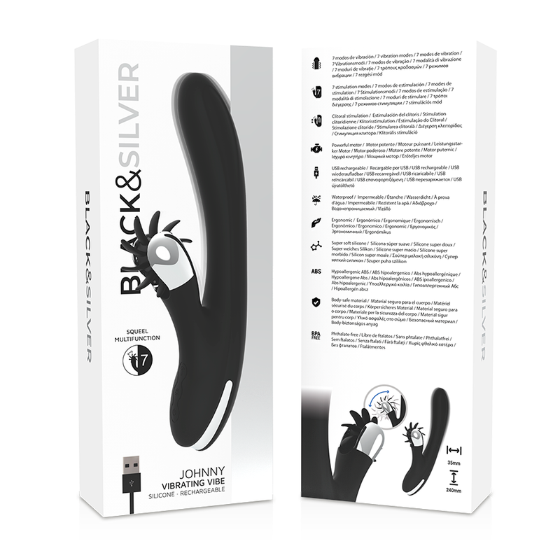 Black&silver - Vibrant Bunny Johnny