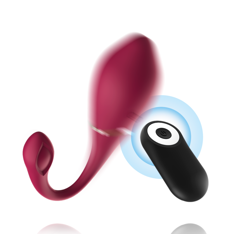 Cici Beauty - Premium Silicone Egg Vibrateur Télécommande
