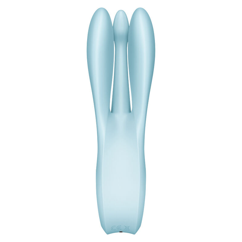 Satisfyer - Vibrateur Threesome 1 Bleu