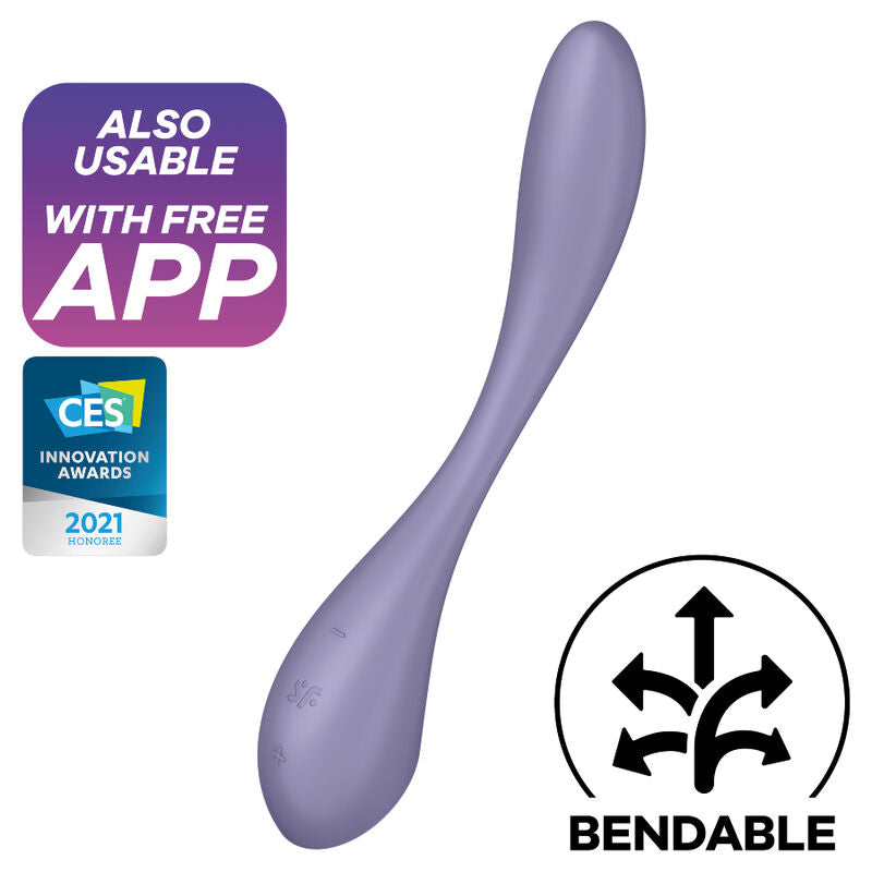 Satisfyer - Vibrateur Multi G-spot Flex 5 Lilas