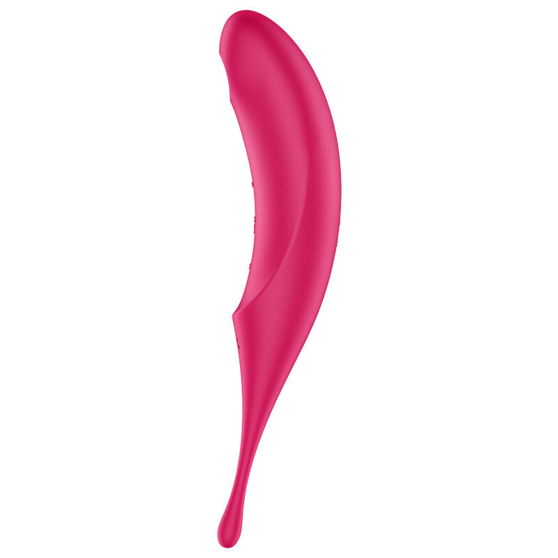 Satisfyer - Stimulateur et Vibrateur Twirling Pro Air Pulse Rouge