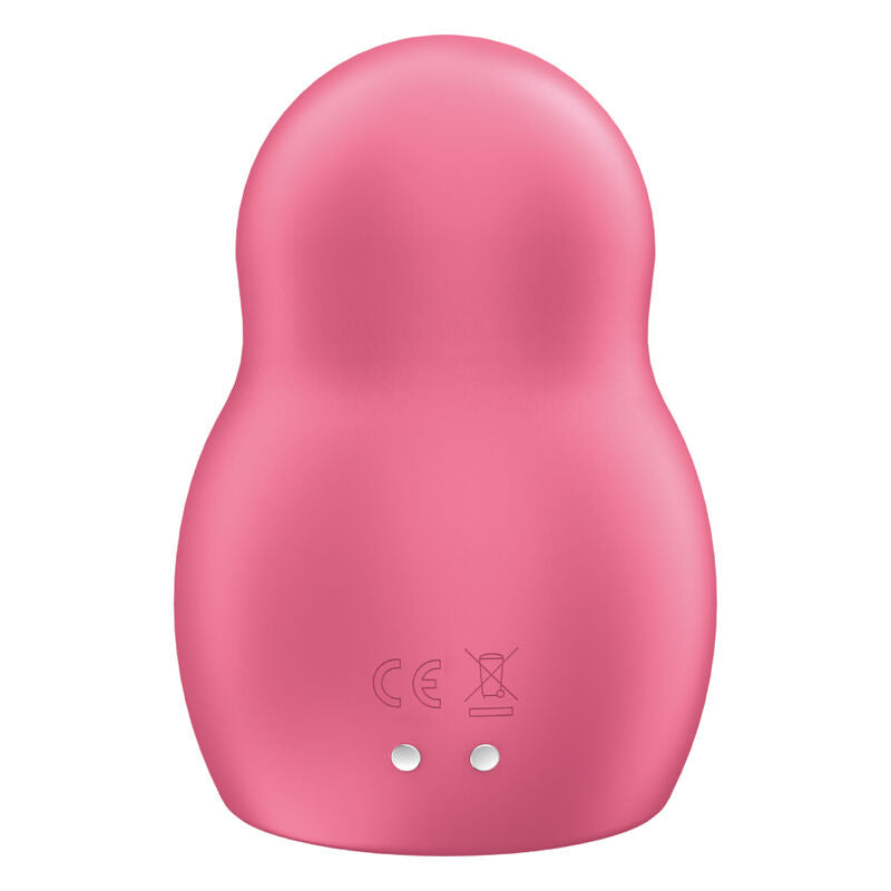 Satisfyer - Stimulateur et Vibrateur Double Air Pulse Pro To Go 1 Rouge