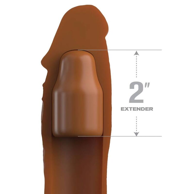 Fantasy X- Tensions - Pochette Pipedreams 20,32 Cm + 5,00 Cm Inch Plug Caramel