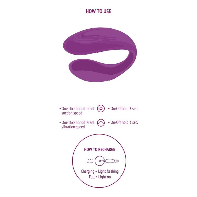 Xocoon - Vibrateur Bound Love Couples Violet