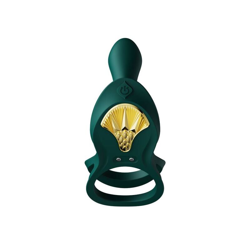 Zalo - Bague Vibrante Couples Bayek Verte