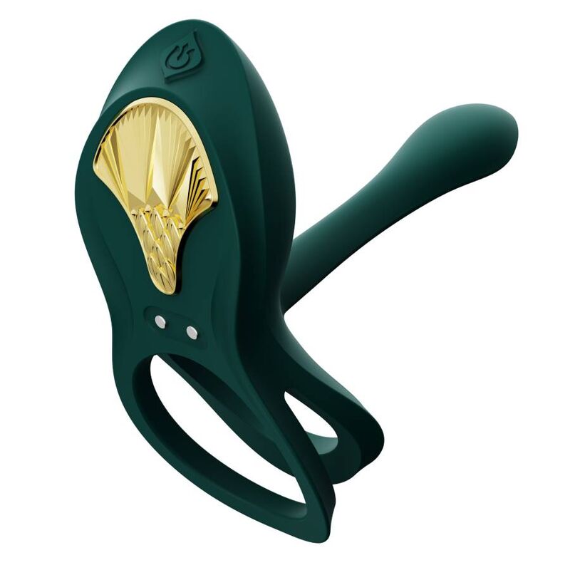 Zalo - Bague Vibrante Couples Bayek Verte