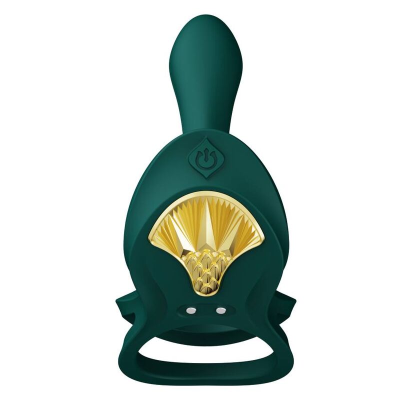 Zalo - Bague Vibrante Couples Bayek Verte
