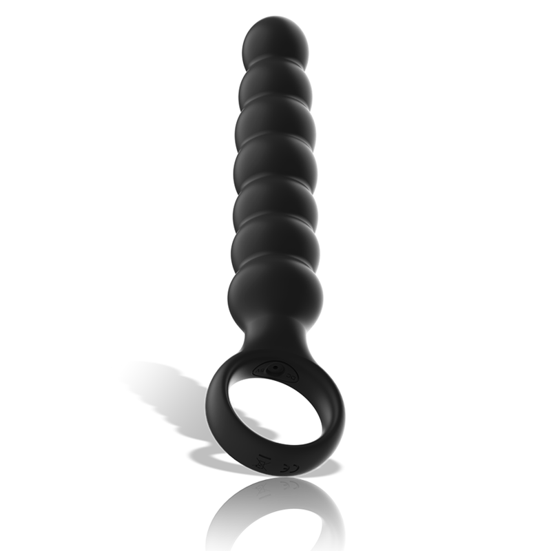Black&silver - Dilatateur Anal Puissant en Silicone Bob