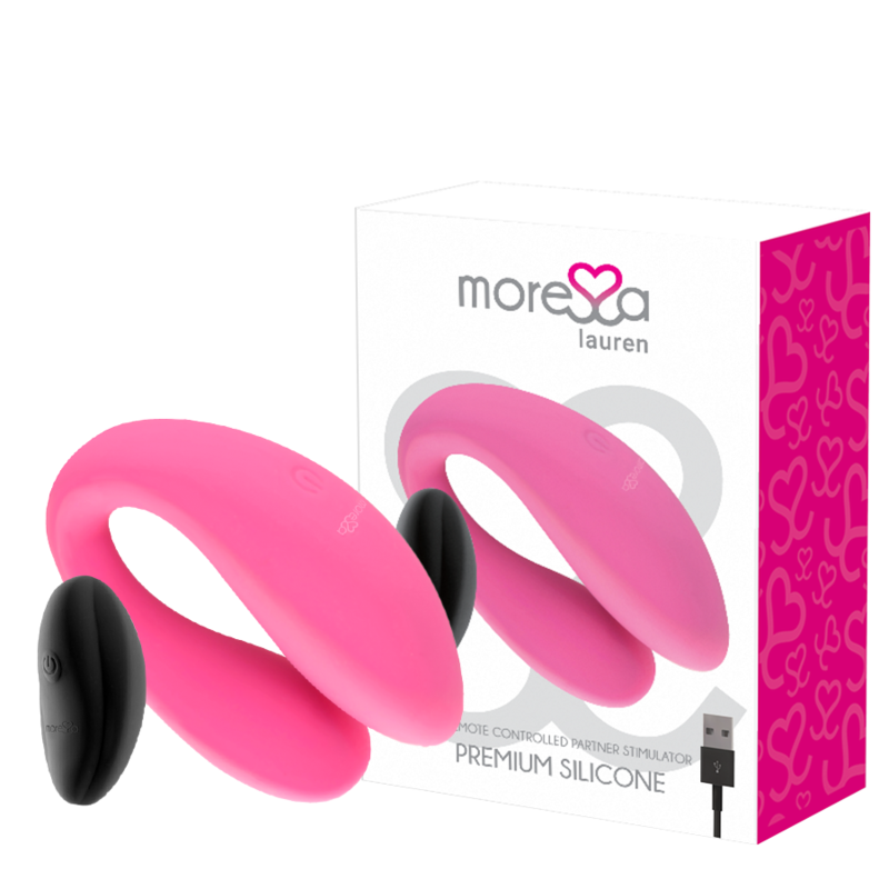 Moressa - Stimulateur Télécommande Lauren pour Couples
