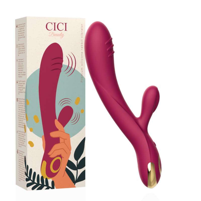 Cici Beauty - Vibrateur Lapin en Silicone Premium