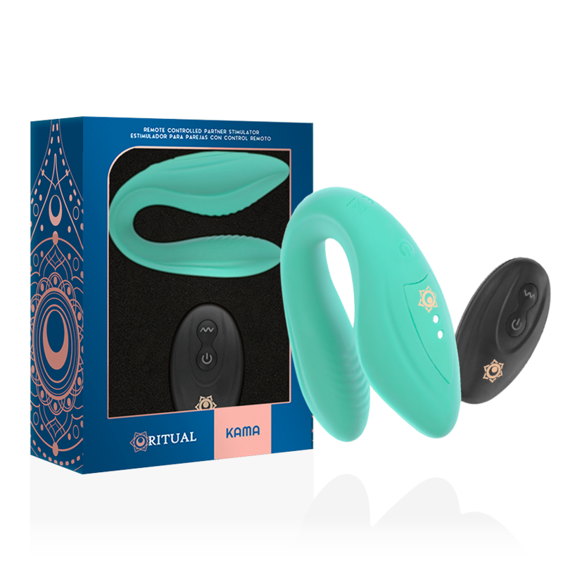 Rithual - Télécommande Kama pour Couples Aqua