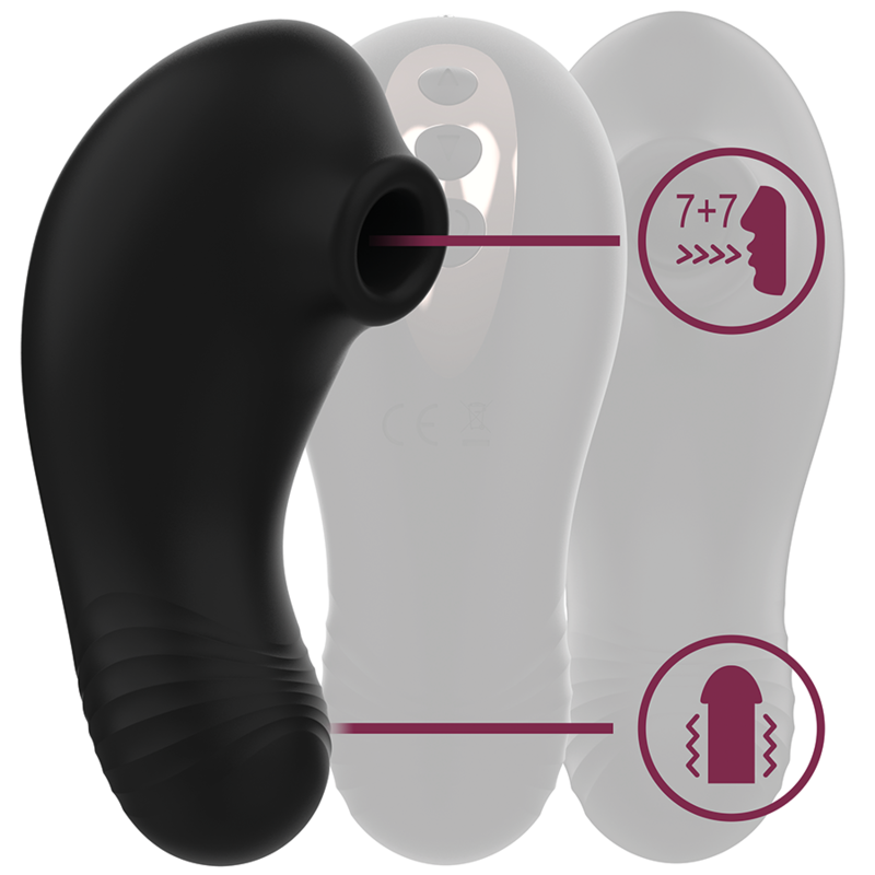Rithual - Stimulateur de Clitoris de Poche Shushu Pro 2 Moteurs Jet Puissants
